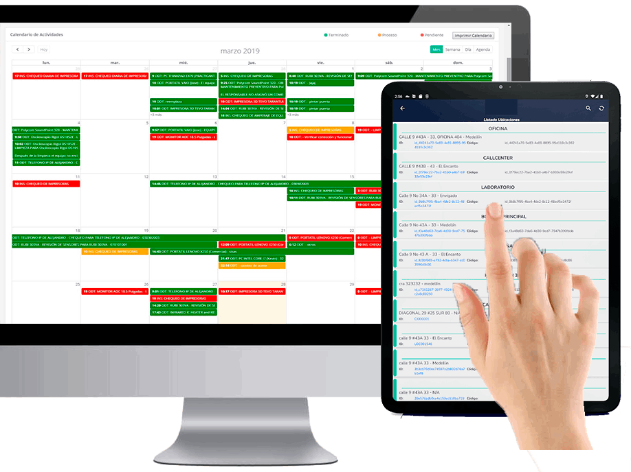 Control en Campo | Tecnicos en campo | Control de Cuadrillas