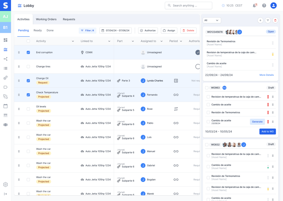 MP Software de Gestion y Mantenimiento CMMS