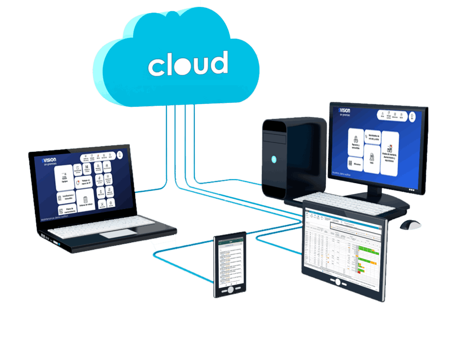 SVISION Software de Mantenimiento CMMS